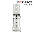 ティソ 公式 腕時計ベルト TISSOT ホワイト レザーストラップ 12MM T852036540