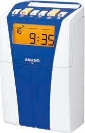 【送料無料】　アマノ　電子タイムレコーダー　CRX-200　ブルー