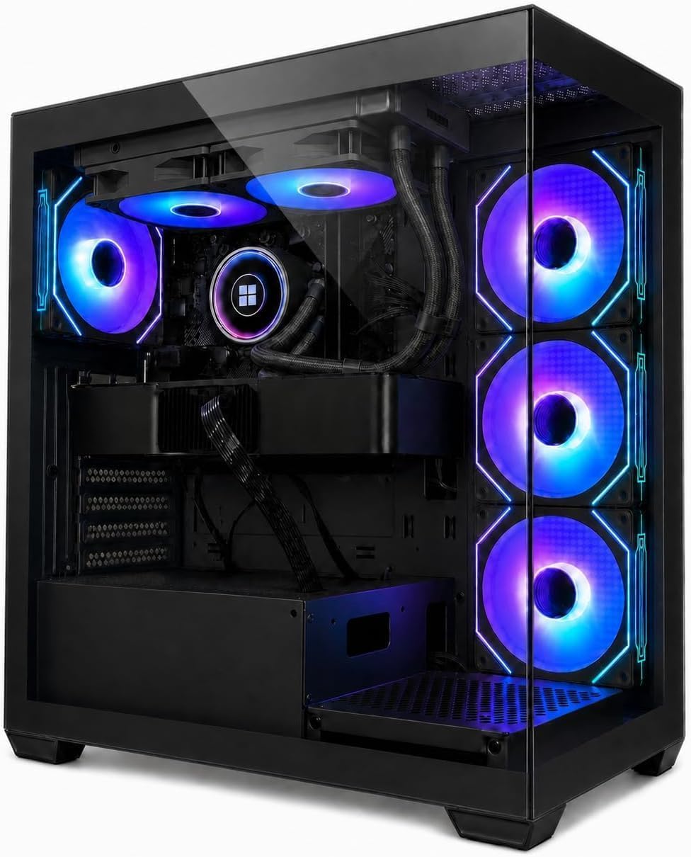 ゲーミングPC 水冷 240mm/360mm Radeon RX 9070 XT 16GB 新品 1年保証 Ryzen 7 7700/7800X3D/9700X/9800X3D 選べる 白 ホワイト/黒 ブラック DS900 NeoPrism AQUA UNO メモリ16GB〜64GB SSD 512GB〜2TB Windows 11 国内組立 デスクトップパソコン TITAN Gaming