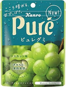 カンロ ピュレグミ マスカット (56g×マスカット6袋) コラーゲン ビタミンC 【送料無料】 (カンロ (Kanro)) ポイント消化