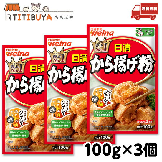 日清 から揚げ粉 (100g×3個)