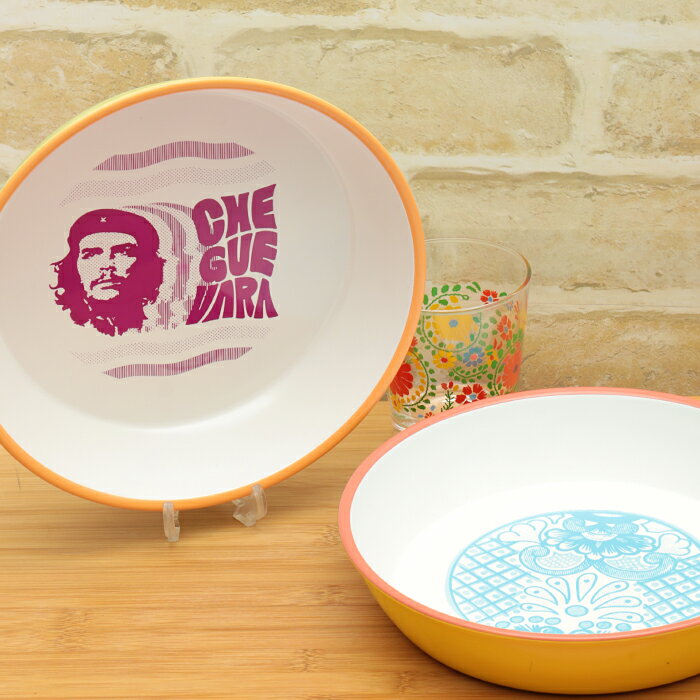 ランチプレート ワンプレート 食器 キッチン用品 レディース メンズ キッズ 子供 プラスチック製 ゲバラ 家庭用電子レンジ可能 食洗機可能 おしゃれ レジャー...