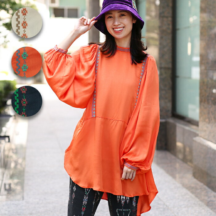 楽天市場】【SALE】フィッシュテールチュニックブラウス