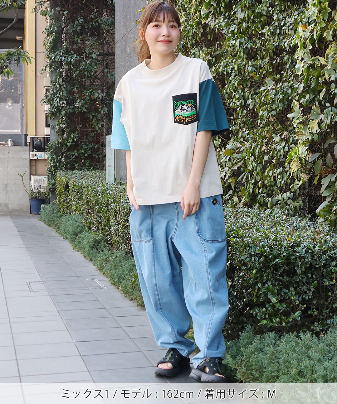 COBMASTER コブベア刺繍×プリントメキシカンTシャツ ／ カットソー 男女兼用 半袖 ...