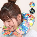 トラベルネックピロー / ネックピロー 旅行用品 カバー外せる 収納袋付き 洗える 空気 折りたためる コンパクト エアピロー トラベルピロー トラベルグッズ ...