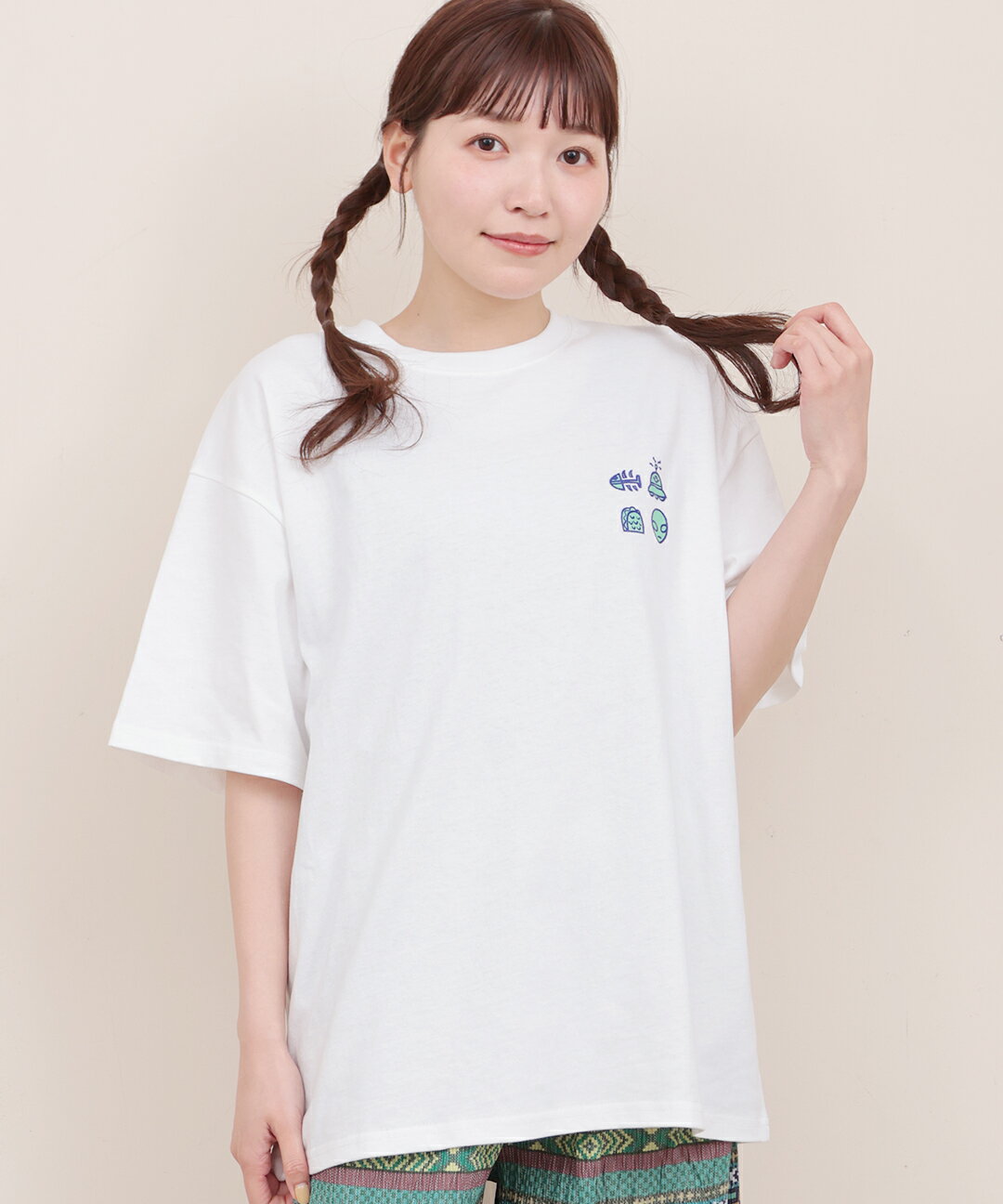 UFO&エルカスティージョ プリントTシャツ ...の紹介画像3