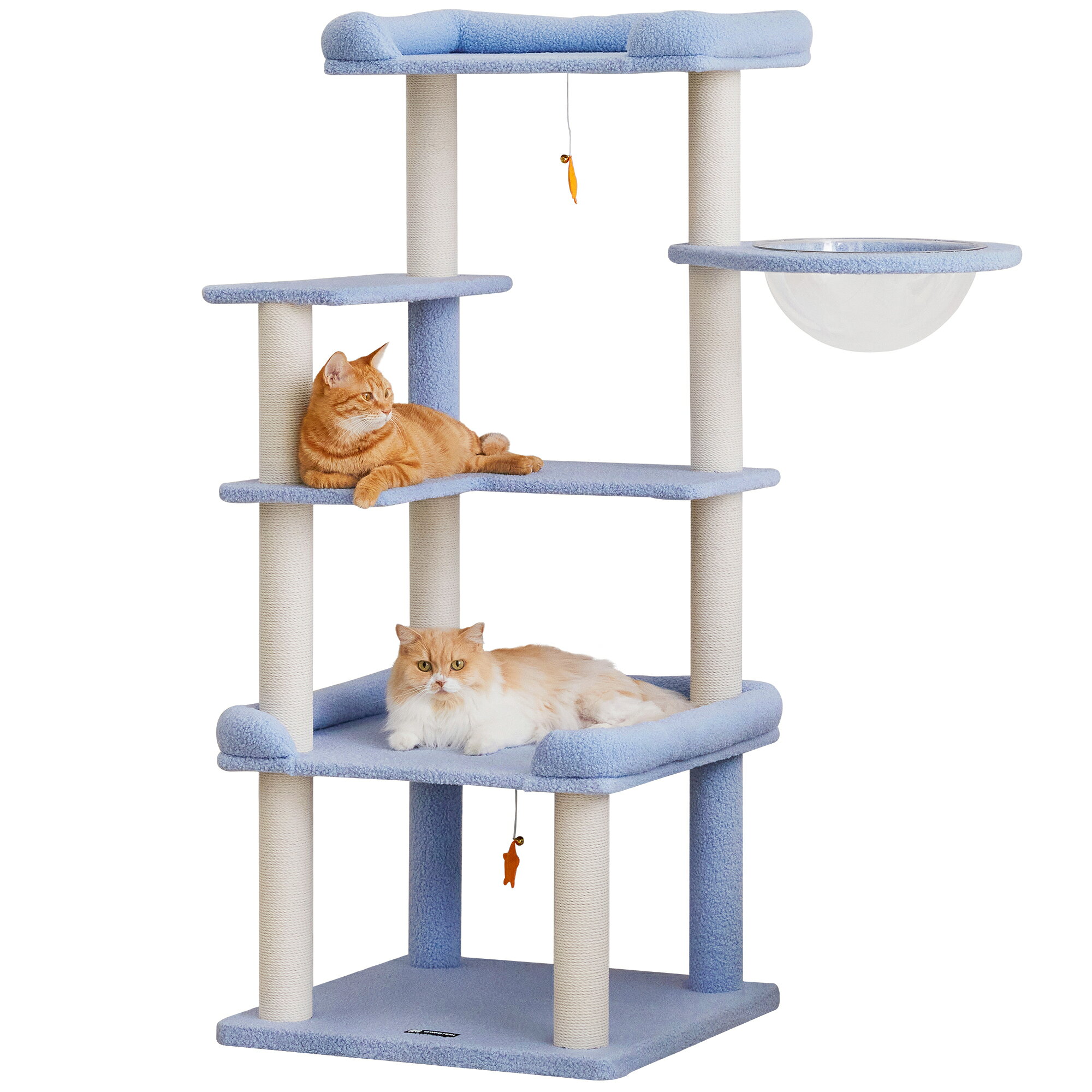 楽天市場】キャットタワー（カラーブルー）（猫用品｜ペット・ペット