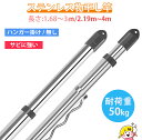 【期間限定特価】【予約販売サイズあり】【選べる仕様】物干し竿 ステンレス 3m 4m 耐荷重50kg 室内 屋外 ものほし竿 物干竿 ポール 長い 伸縮 部屋干...