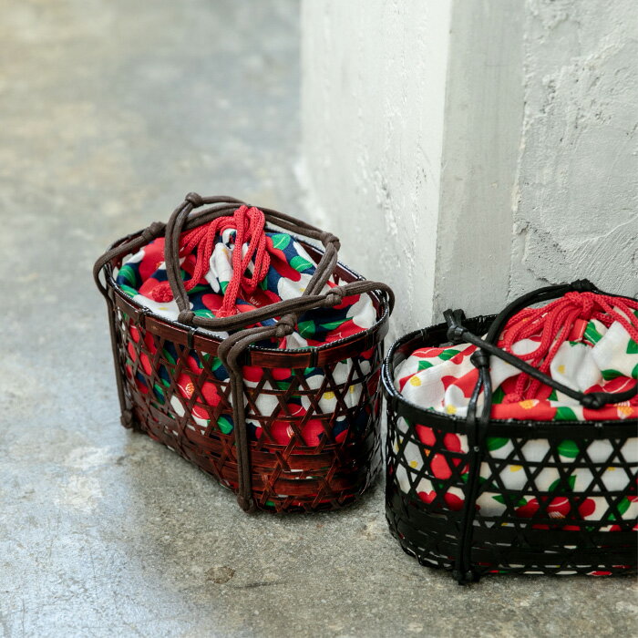 巾着かごバッグ/バッグ/レディース/浴衣用/浴衣/巾着/和柄/鞄/和装用/和風のサムネイル