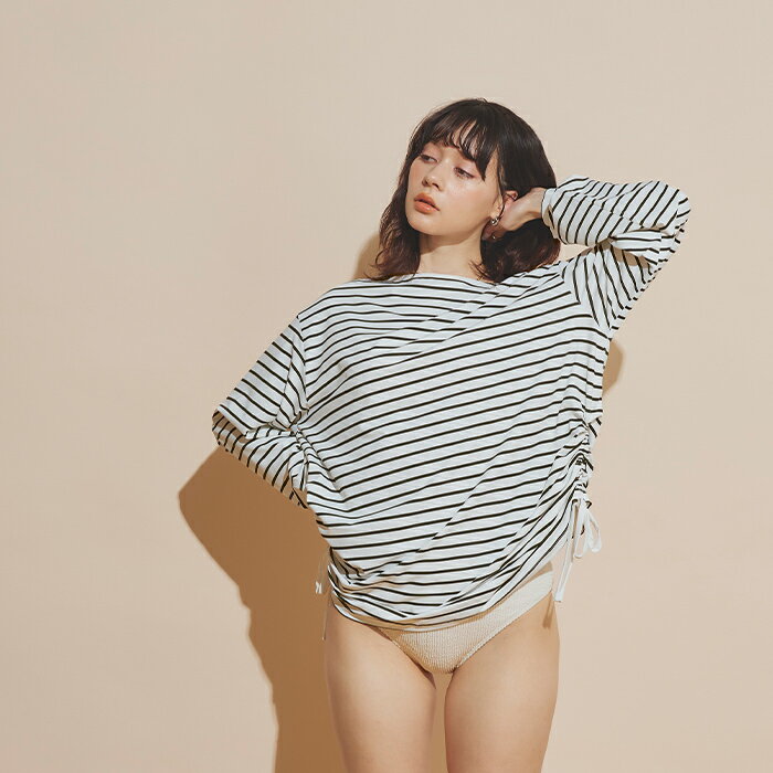 オーバーサイズロングTシャツ/ラッシュガード【SEADRESS シードレス】のサムネイル