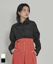 コルセットデザインクロップドシャツ【miette ミエット】(4)
