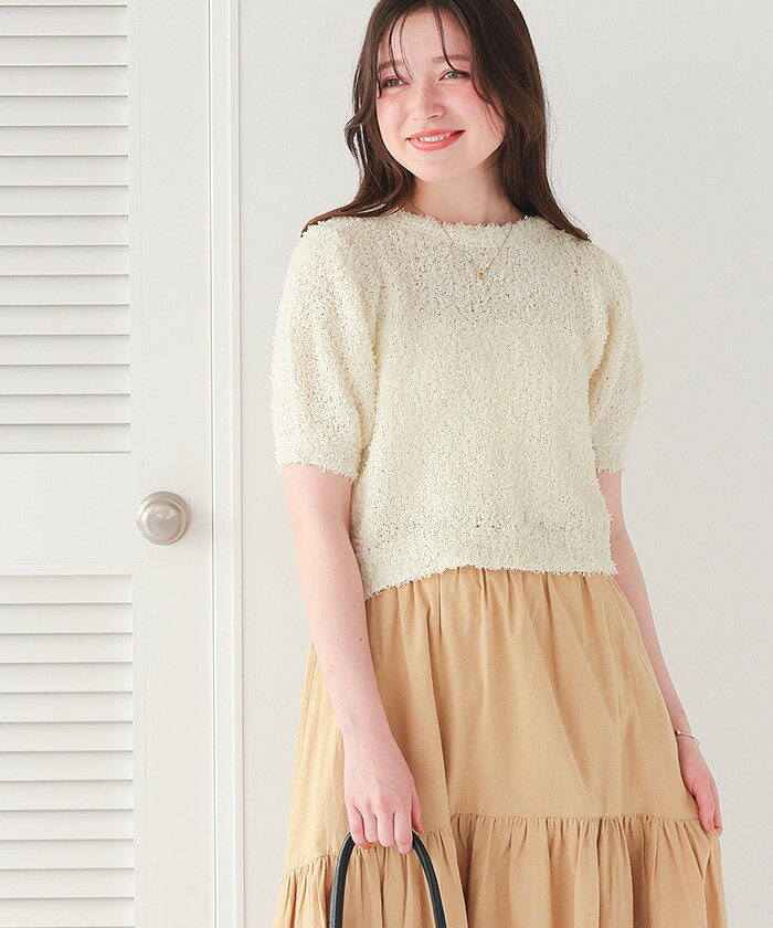【店内全品20％OFFクーポン】10/9 1:59まで■前後2wayショートトップス/カーディガ...