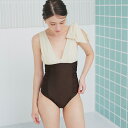 先着100名様【店内全品50%OFFクーポン】7/4 20時~■深Vネックシンプルワンピース/水着【SEADRESS シードレス】