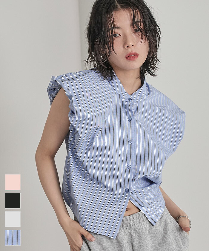 パフショルダーノースリシャツ【miette ミエット】〔メール便可／100〕のサムネイル