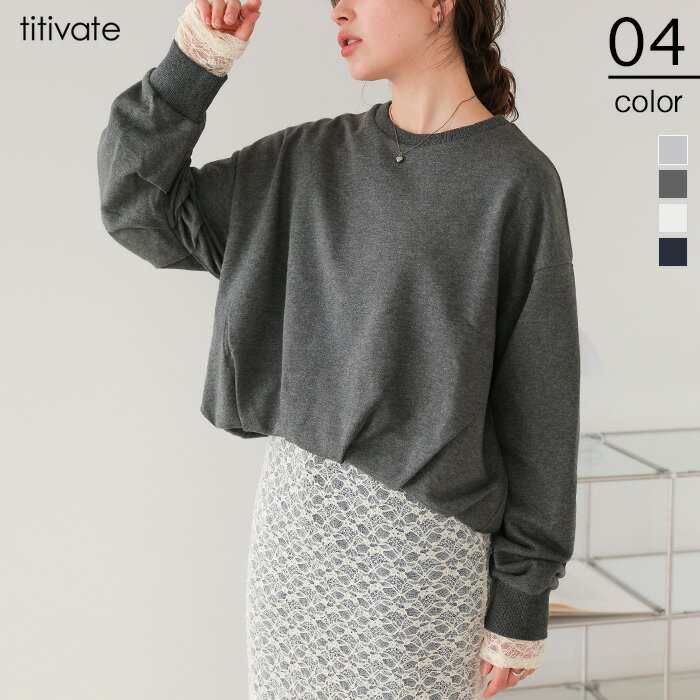 楽天市場】ボリュームスリーブ スウェットの通販
