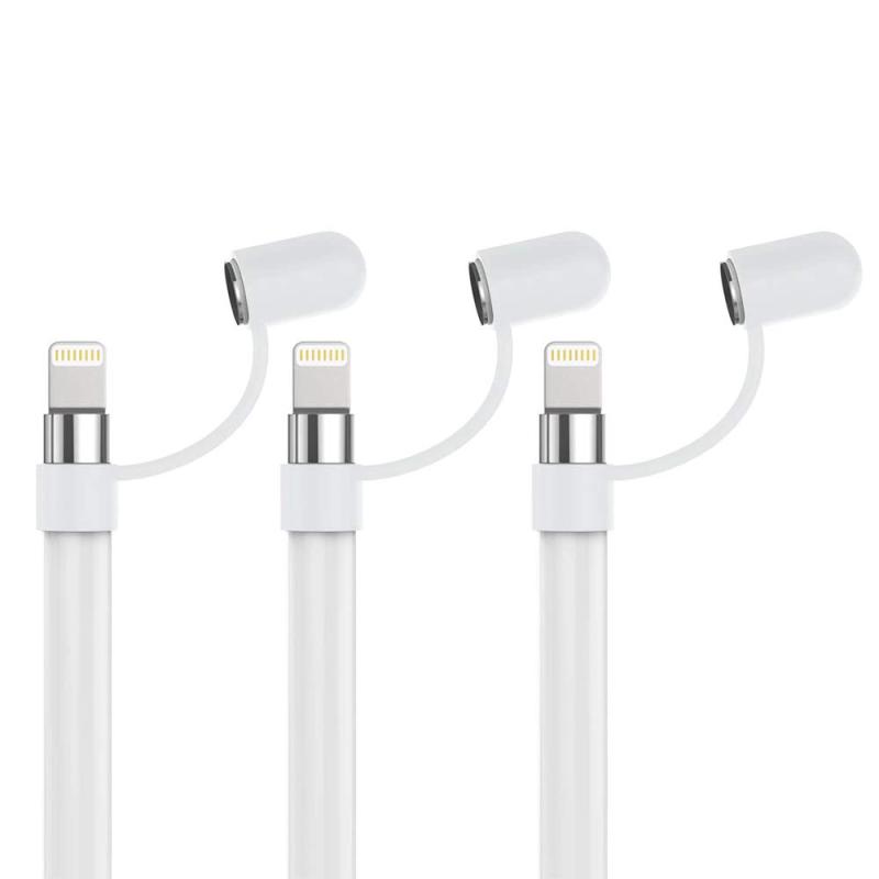  Apple Pencil カバー Apple Pencil キャップ ホルダー ソフト シリコーン製 iPencil アクセサリー 紛失防止 落下防止 Apple Pencil 第1世代対応 / iPad 10.2 2019 / iPa