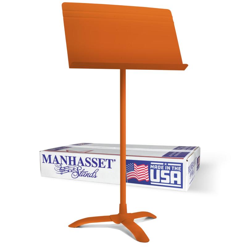 マンハセット Manhasset 譜面台 M48MRD シンフォニーモデル(Symphony Stand) カラー：マットレッド