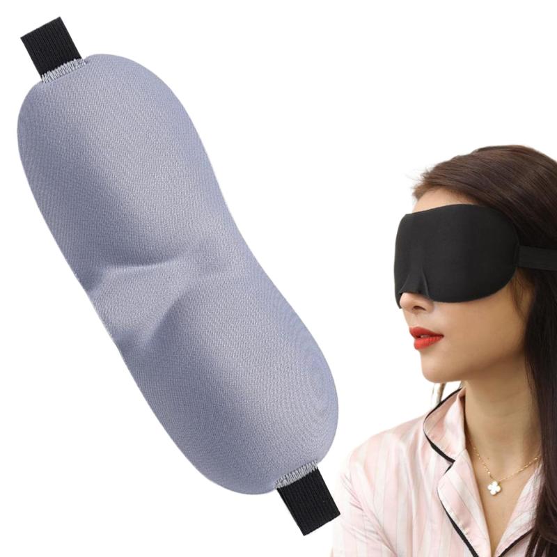 アイマスク 睡眠用 3D立体型 360°遮光 安眠 快眠 グッズ 睡眠グッズ 目隠し 通気性 快適 軽量 眼罩 仮眠 瞑想 昼寝 旅行用 3D遮光デザイン 男女兼用