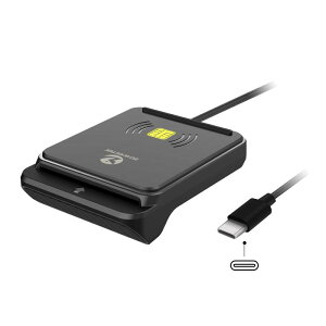 ZOWEETEK 非接触型·接触型両対応ICカードリーダー マイナンバーカード 確定申告 電子車検証 パスポート 在留カード対応 自動認識設置不要 USB-A Windows·Mac対応