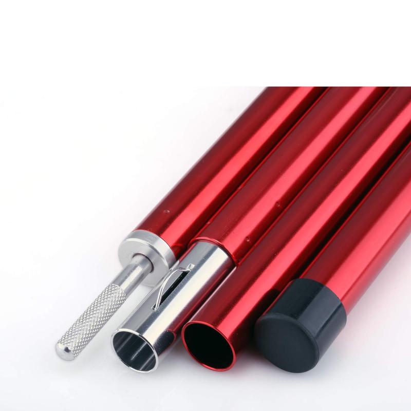 アルミテントポール タープポール 2本セット入り 直径19mm 分割式 ジュラルミン ソ...