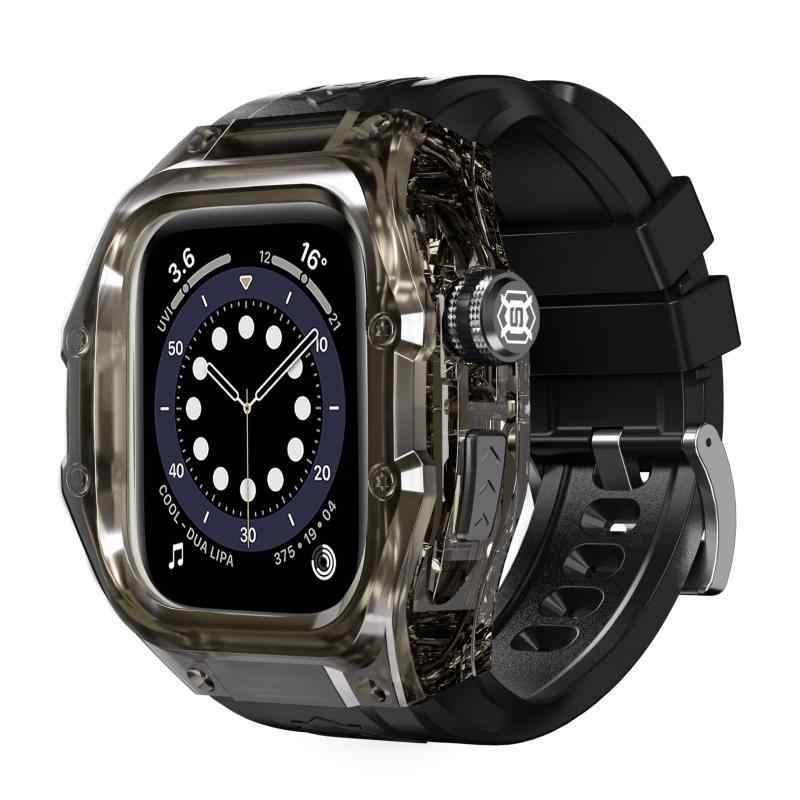 樂天商城 - Apple Watch 46mmケース バンド 一体Apple Watch series10ケースアップルウォッチ46 バンドカバー 防水 傷防止 落下衝撃 吸収 シリコンバンド柔らかい スポーツに向け 全面保護 装着簡単Apple Watch Seri