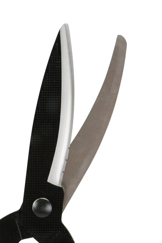 cocoluna31の千吉(Shi) 木柄刈込鋏 万能強力型 ギザ付 刃長150mm 切断能力約15mm SGL-45｜アングル3