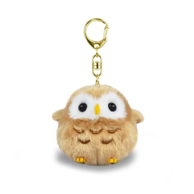 アミュファン(AMUF) ふくふくことりマスコットキーホルダー ほういち（フクロウ）