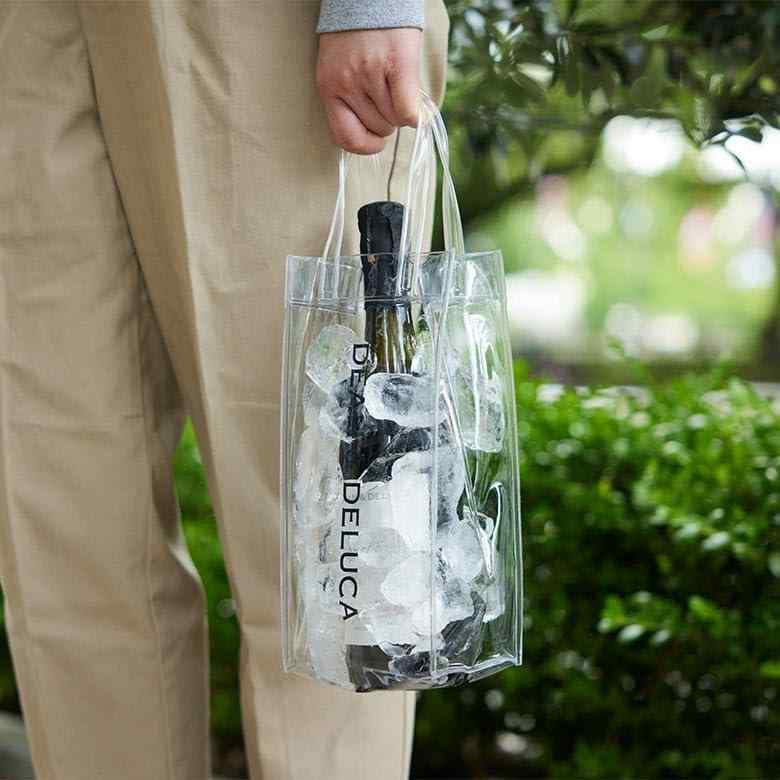 DEAN & DELUCA(ディーンアンドデルーカ) ワインアイスバッグ クリア ワンサイズ 透明 氷 縦26× 横12×まち10cm titivate520-10003870 cocoluna31 サンプル画像3