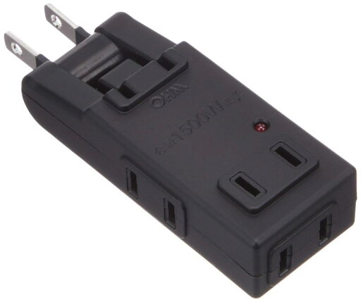 雷に強いマイクロタップ 4個口 黒_S-AKS4PBT-K 00-6959 雷に強いマイクロタップ 4個口 黒_S-AKS4PBT-K 00-6959
