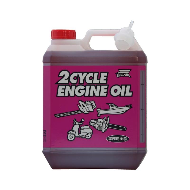 三油化学 シグマ エンジンオイル 業務用全般 2サイクル 4L [RC3]