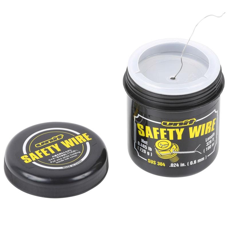 ダートフリーク(Dirtfreak) IT セーフティーワイヤー ステンレス 大容量 ケース付き グリップ回り止め ..