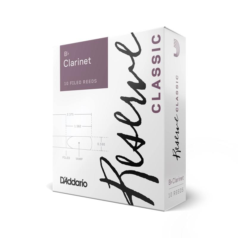 D'Addario WoodWinds ダダリオ リード Bbクラリネット用 RESERVE CLAIC