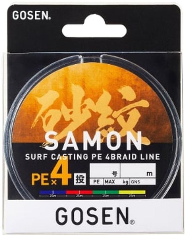 乐天商城 - ゴーセン(GOSEN) 遠投用PEライン 砂紋 PEX4 シリーズ