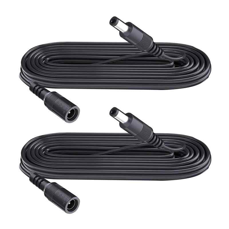 2個 2m DC延長ケーブル DC/AC電源延長