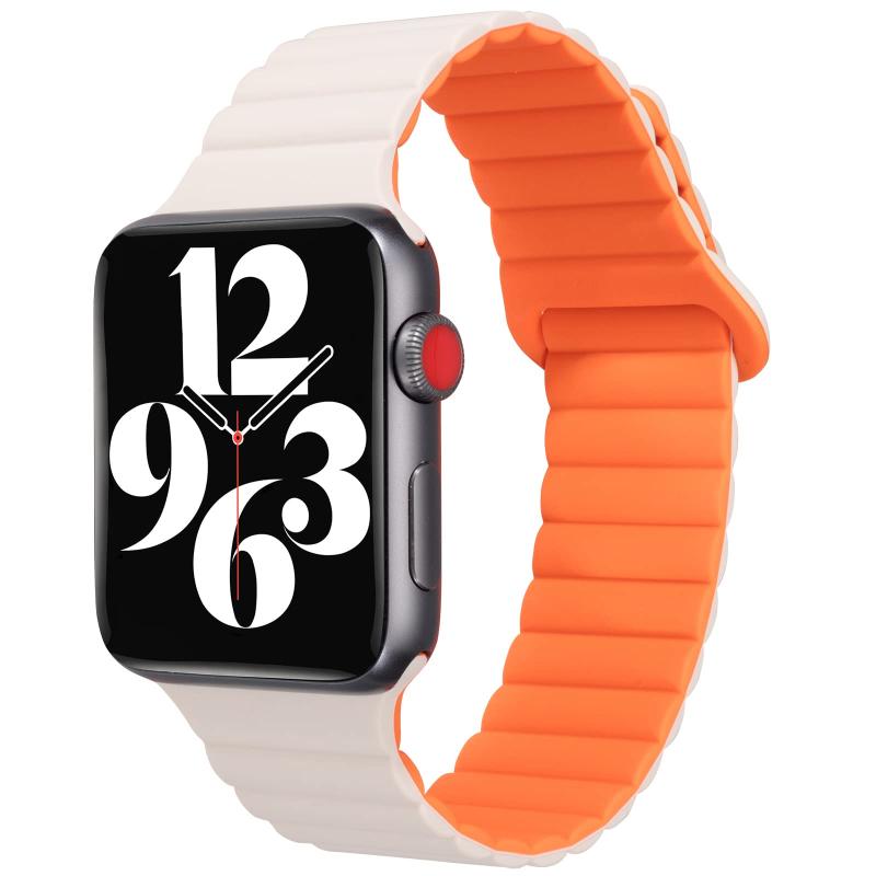 樂天商城 - コンパチブル アップルウォッチ バンド シリコン 磁吸引式ループ 自由調整 Apple Watch バンド 38mm 40mm 41mm 42mm 44mm 45mm 46mm 49mm スポーツバンド 磁気素材 耐衝撃 防汗 肌にやさしい 交換ベル