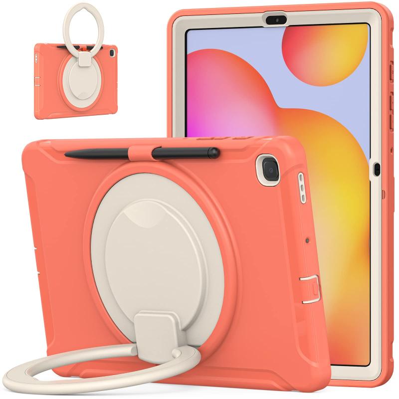 360度回転 スタンド Galaxy Tab S9 FE 10.9インチ ケース Tab S9 11インチ カバー 衝撃吸収 頑丈 持ち手付き ハンドル付 Android タブレット ギャラクシー Tab S8 11" / 11"