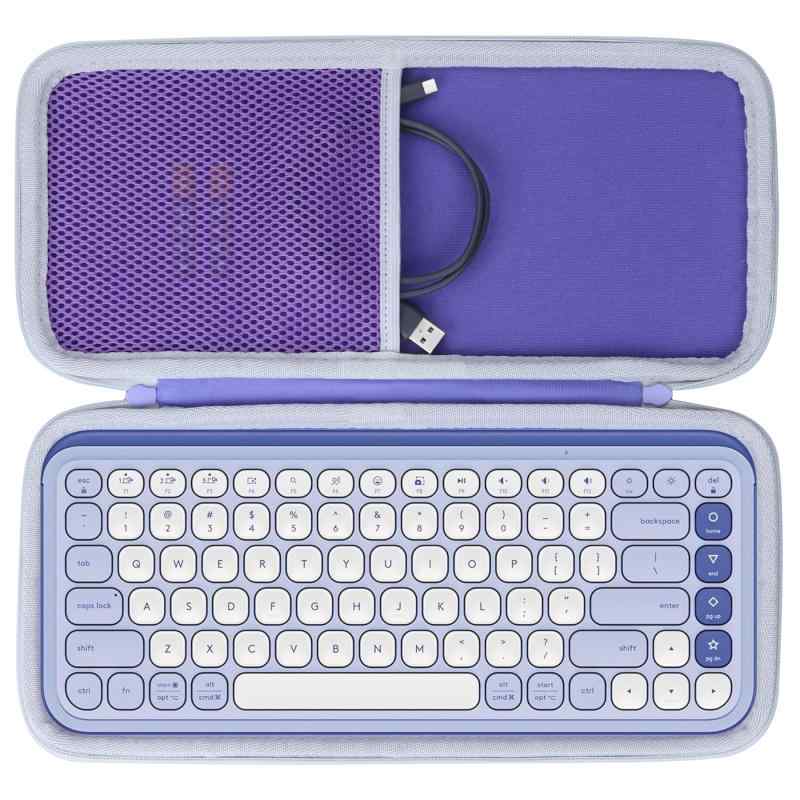 楽天市場】ロジクール キーボード（カラーパープル）（パソコン・周辺