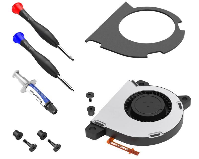 Switch 本体交換用内部冷却ファン，U Coo Fan 交換用U冷却ファン Nスイッチ用 修理ツールキット付き
