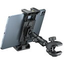 タブレットホルダー スマホスタンド 自転車/バイク/マイクスタンド/トレッドミルなどに適用 ipadスタンド iPad Pro 12.9/Air/Mini、Galaxy Tab、iPhoneシリーズ、Fire D 10など5~13インチのタブレッ|詳細画像