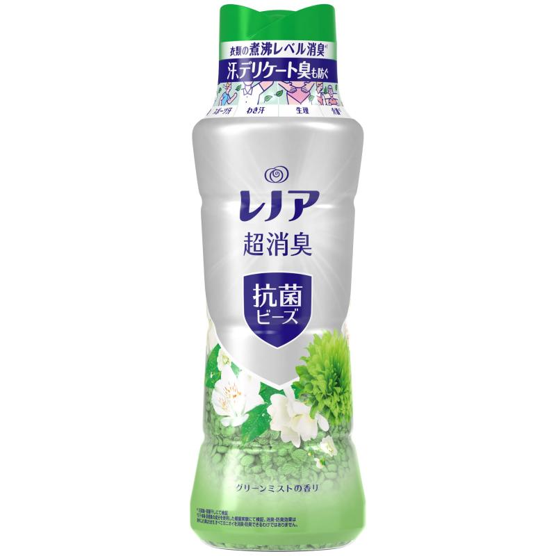 レノア 本格消臭+ 抗菌ビーズ グリーンミスト 本体