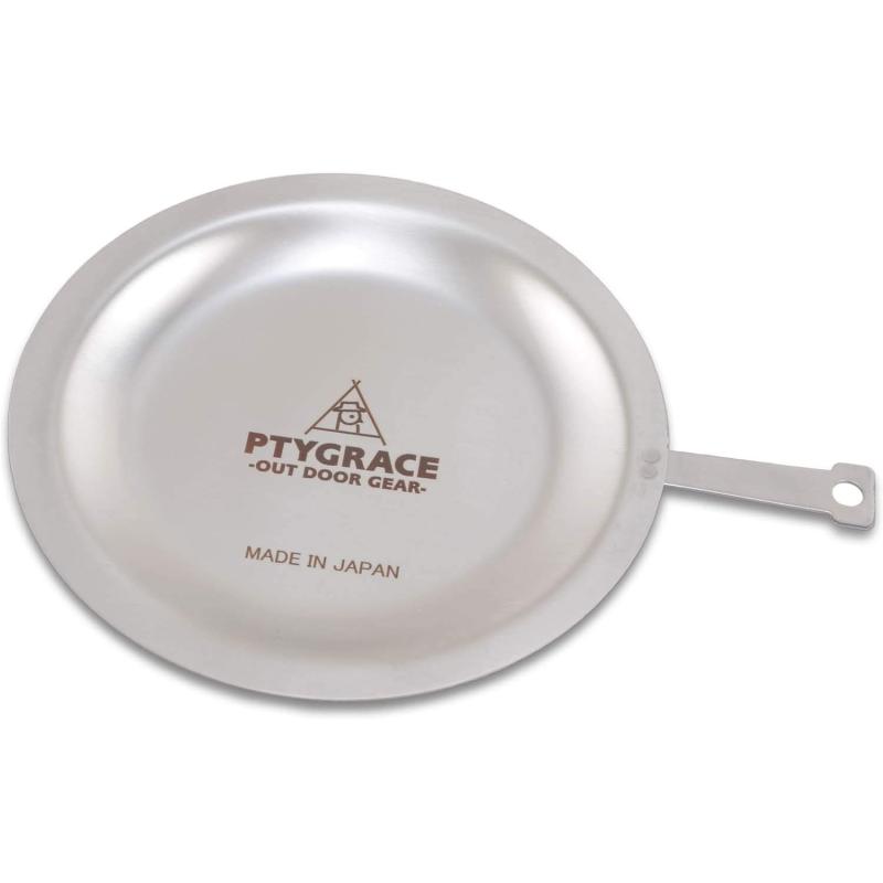 樂天商城 - 片力商事 PTYGRACE シェラカップ 蓋 ちょっと重めのシェラカップリッド 日本製 PY-SIE029 シルバー