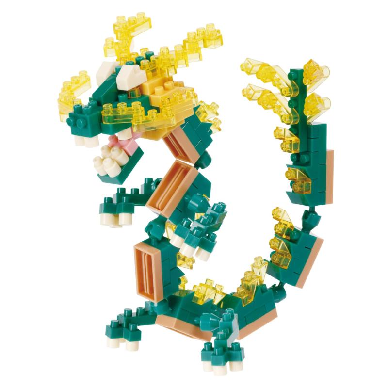 nanoblock カワダ(K) ナノブロック 干支 辰 160ピース 9×5×10.5cm 12才以上 インテリア ホビー NBC_385
