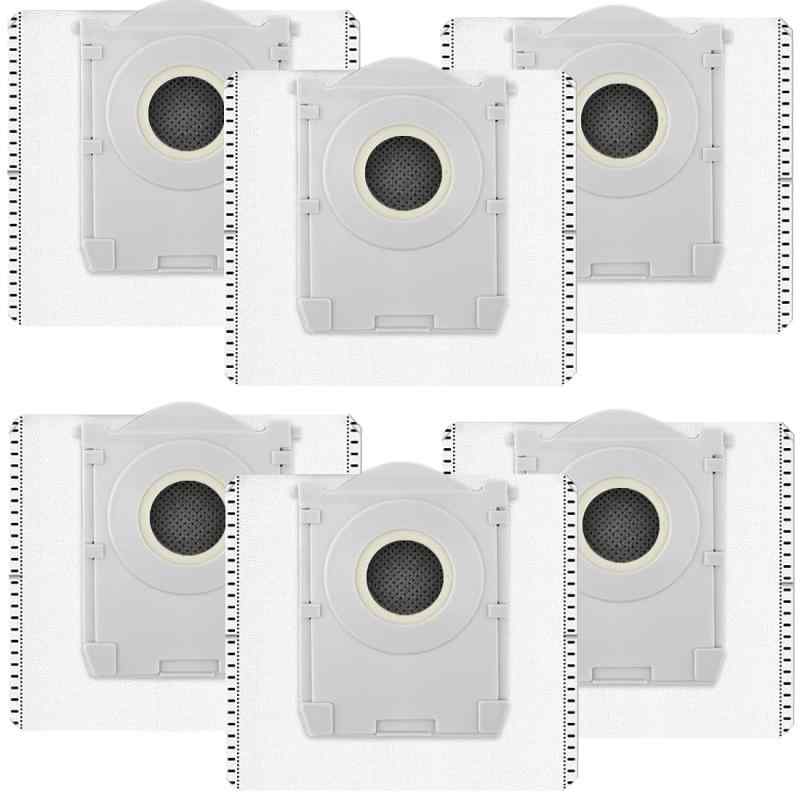 Homukari ロボット掃除機 エコバックスに適合 紙パック T50 OMNI/T50 PRO OMNI/T80 OMNI/X8 OMNI/X8 PRO OMNI 4層構造【抗菌・消臭加工あり】消耗品アクセサリー ダストバッグ 非純正品(10枚入り)