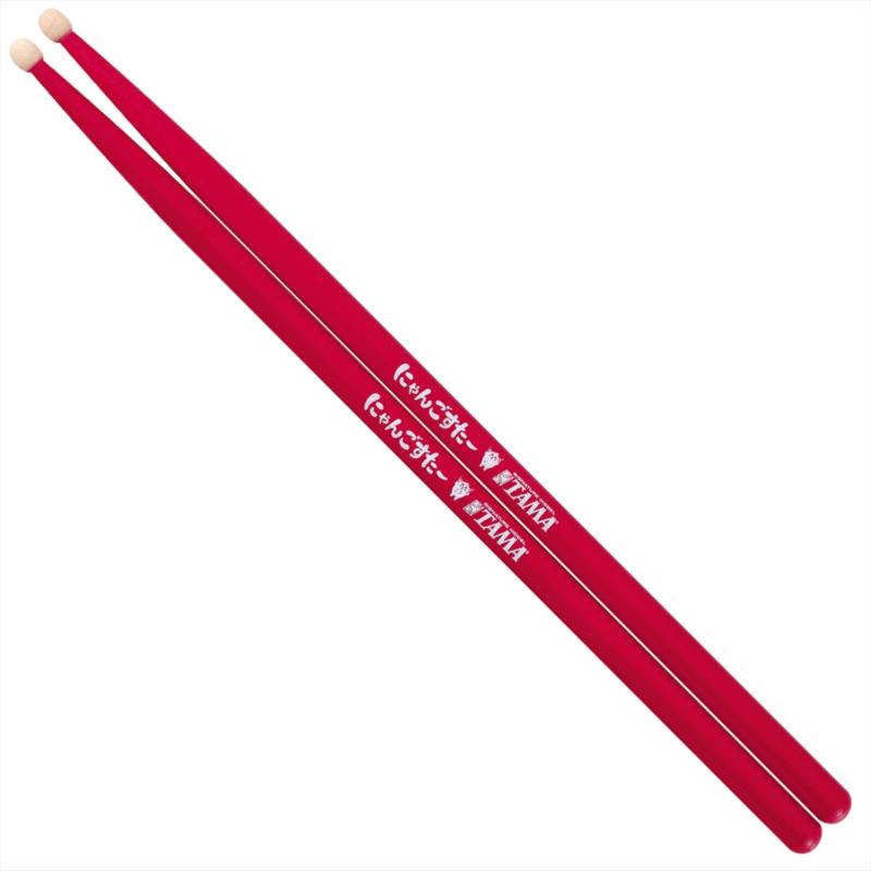 TAMA(タマ) スティック にゃんごすたーモデル メイプル 15mm径 405mm ナイロンチップ レッド塗装 M-NYAN材質 : メイプルグリップ径 : 15mm長さ : 405mmフィニッシュ : レッド(チップ部は除く)MADE in JAN