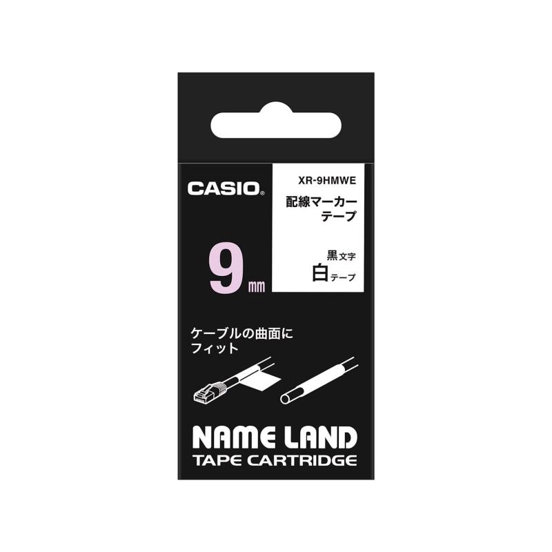 乐天商城 - カシオ ネームランド 配線マーカーテープ