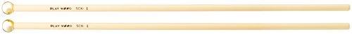 PLAY WOOD プレイウッド グロッケンシュピール・シロフォン用マレット SCK-1硬度:V直径14×360mm真鍮玉ABS柄