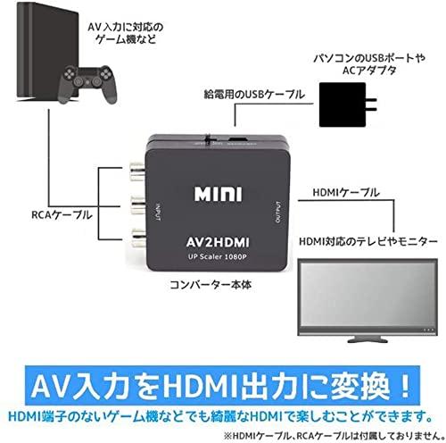 to DMI変換コンバーター AV to DMI 変換器 AV2DMI コンポジットをDMIに変換アダプ...