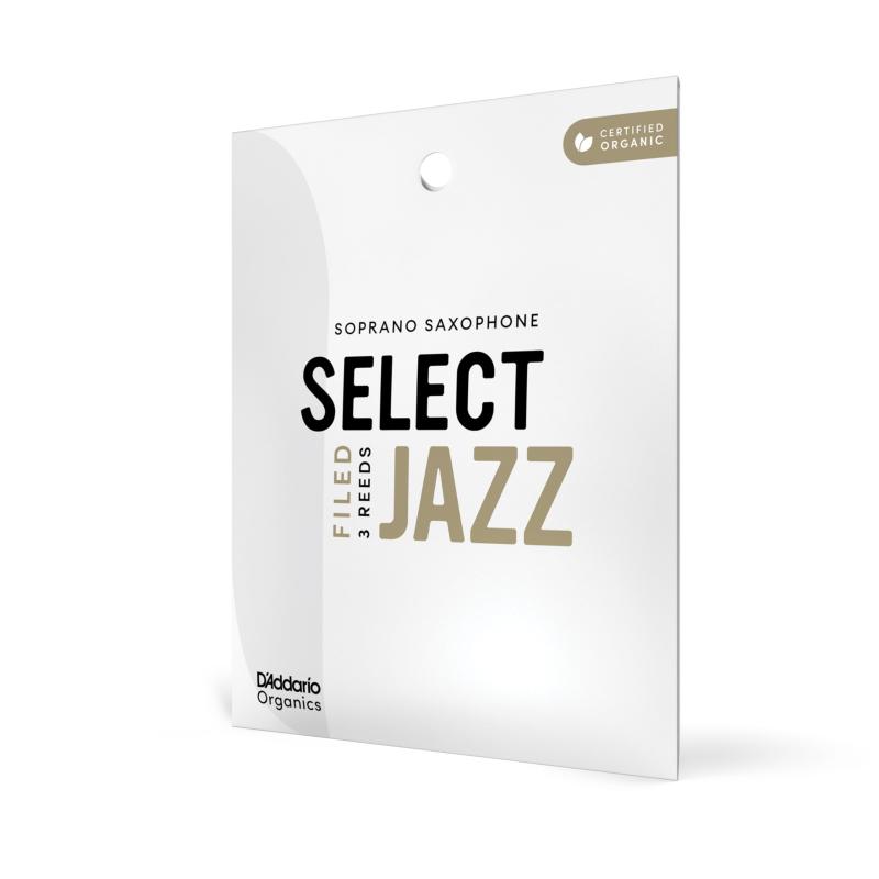 D'Addario WoodWinds ダダリオ リード ソプラノサックス用 USDAオーガニック認証取得済 SELECT JAZZ FILED ORX