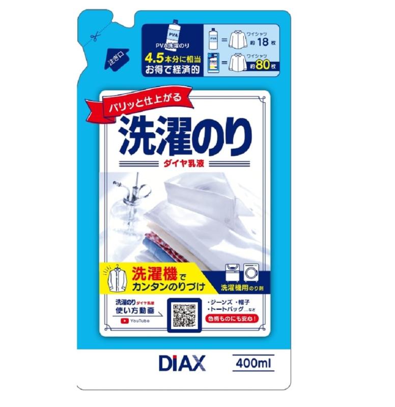 ダイアックス ダイヤ乳液洗濯のり 詰替 400ml