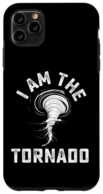 iPhone 11 Pro Max I Am The Tornado コスチューム ハロウィン ツイスター キッズ メンズ レディース スマホケース